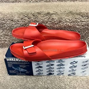 Birkenstock EVA in Red Women’s Size 9